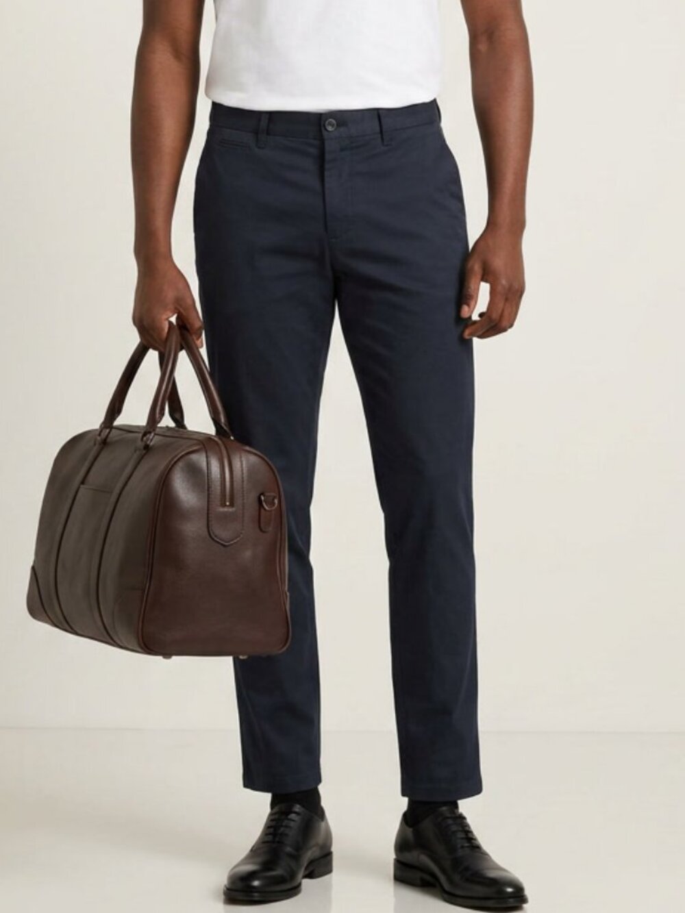 Prada Men's Cotton Navy Chino Pants Size ITA 50 or US 35 waist